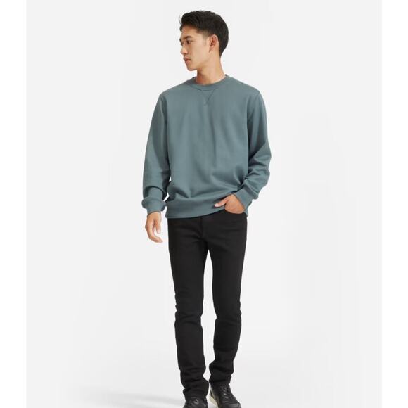 NWT Everlane The Athletic Jean Uniform In Black Size 30x30 - Picture 1 of 8